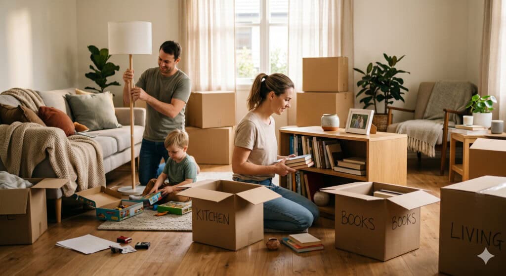 How to Organize Your Home After a Big Move